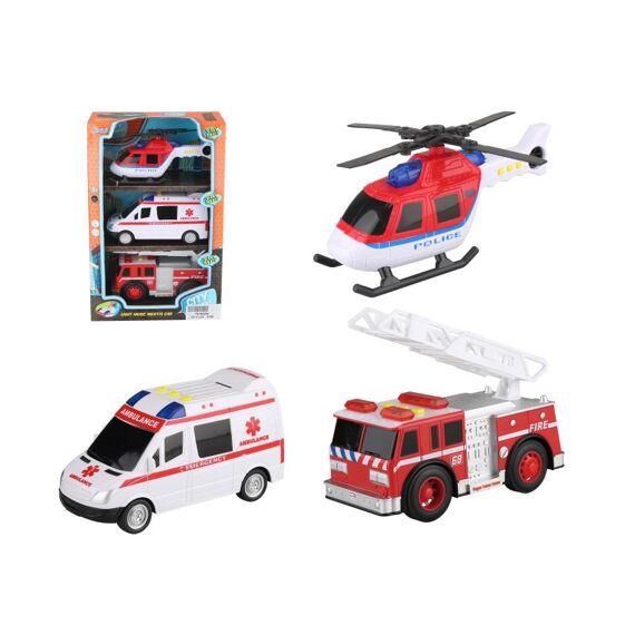 Heli-Ambulance-Brandweer Auto