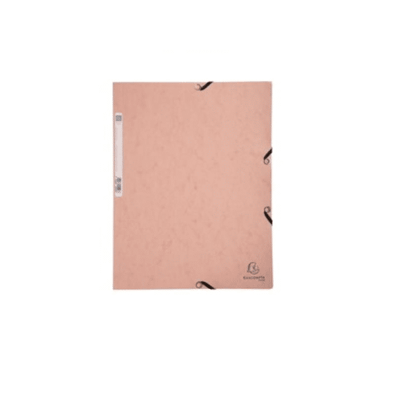 Elastomap Glanskarton 3 Kleppen Aquarel Roze