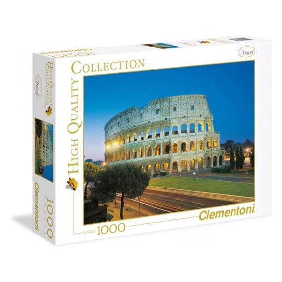 Clementoni Puzzel 1000 Stuks Roma-Colosseo