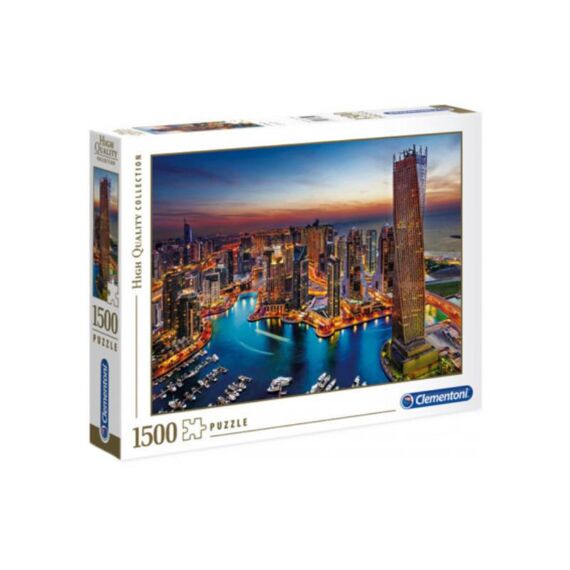 Clementoni Puzzel 1500 Stuks Dubai Marina