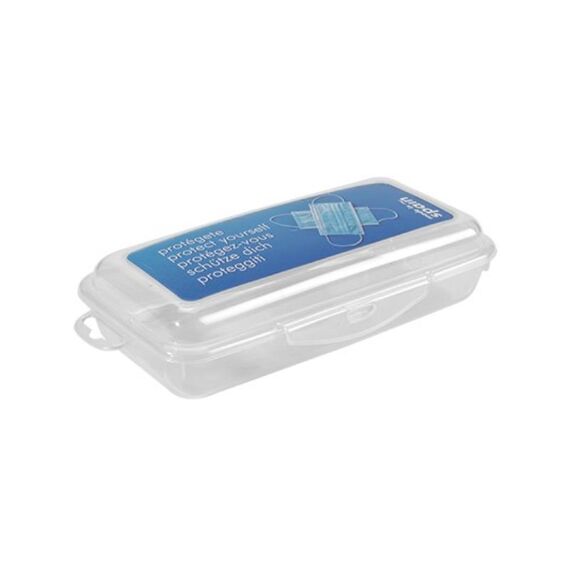 Sapporo Rect.  Box Iml Sanitary Masks With Hook 16,5Cm