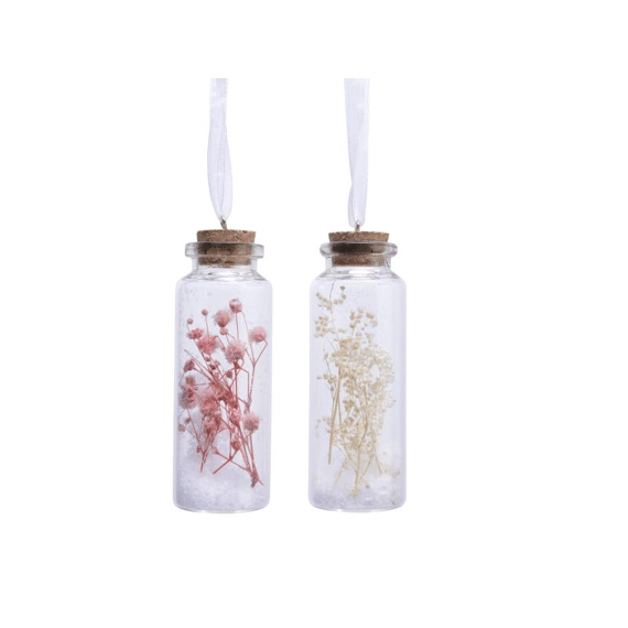 Fles Glas Dop Boom Assorti Dia3X8.5Cm 2 Assortiment Prijs Per Stuk/Motief