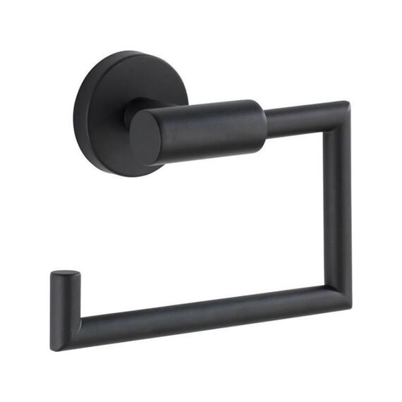 Wenko Toiletrolhouder Zonder Deksel Bosio Black Rvs Mat