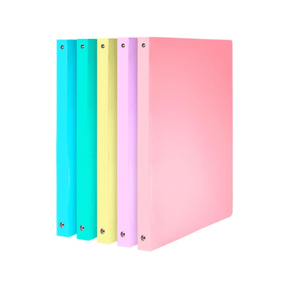 Ringmap Pp Pastel A4 16Mm Ringen Assortiment Prijs per Kleur