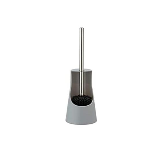 Wenko Silicone Toiletborstelhouder Arese Grijs