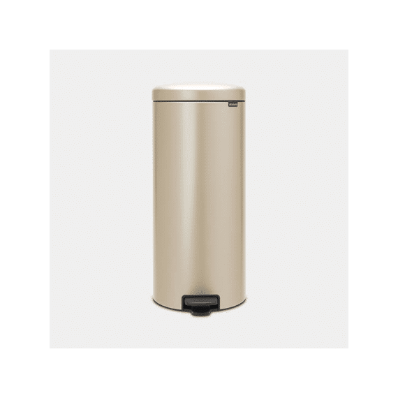 New Icon Pedaalemmer 30L Champagne Met Kunststof Binnenemmer