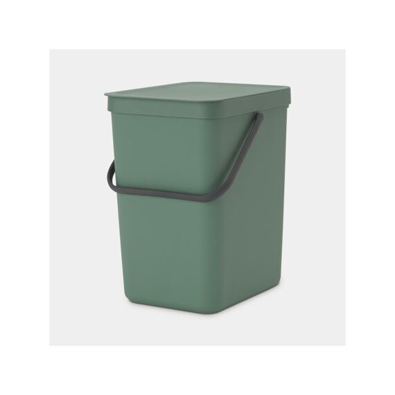 Sort&Go Afvalemmer 25Lit Fire Green
