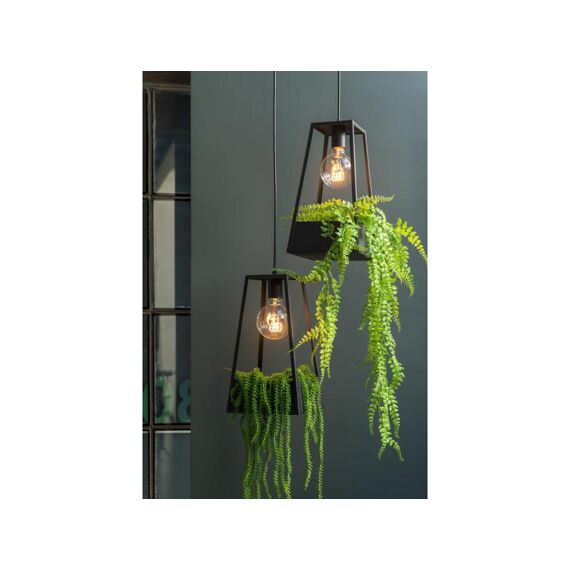 Hanglamp Bloempot Met Zwart 20X20X38Cm