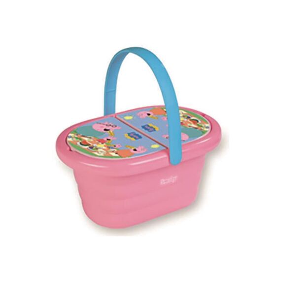 Smoby 310589 Peppa Pig Picnic Mand Gevuld