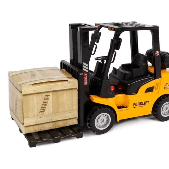 2-Play Vorkheftruck Die Cast Pull Back Licht Geluid 14Cm