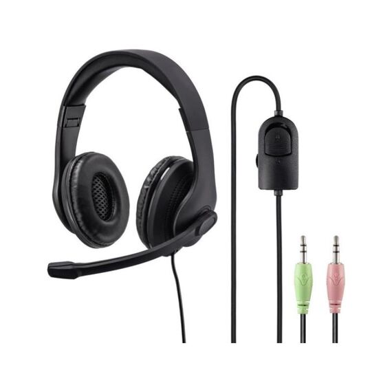 Hama Pc-Office-Headset Hs-P200, Stereo, Zwart