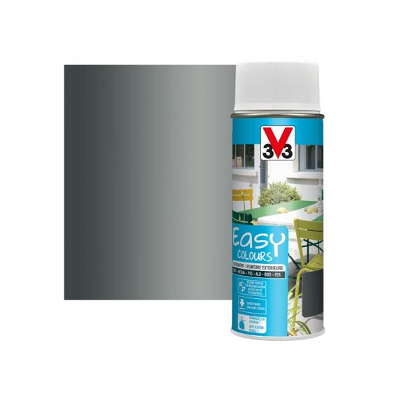 V33 Easy Colours Metaal 0.4L Antrac.