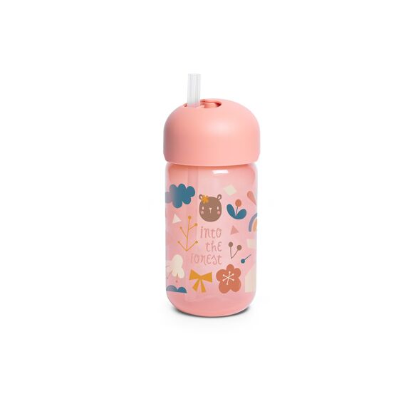 Suavinex Forest Beker Met Rietje Roze