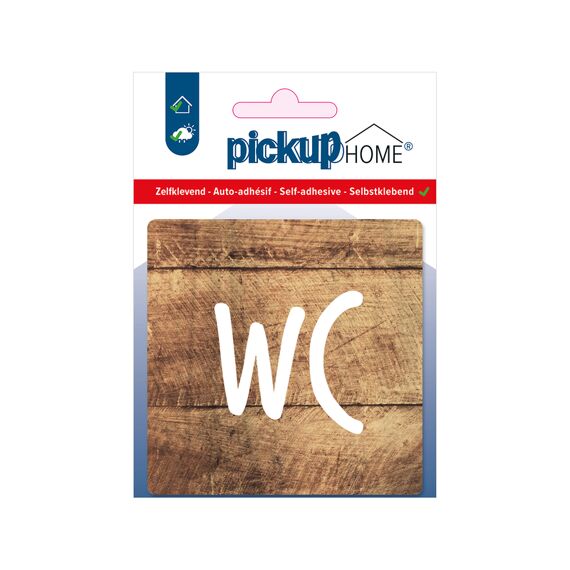 Route Acryl Wc Hout 9 X 9 Cm