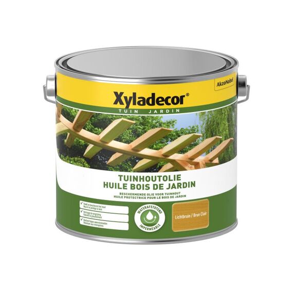 Xyladecor Tuinhoutolie Lichtbruin 2,5L