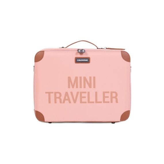 Childhome Mini Traveller Valiesje Roze/Koper