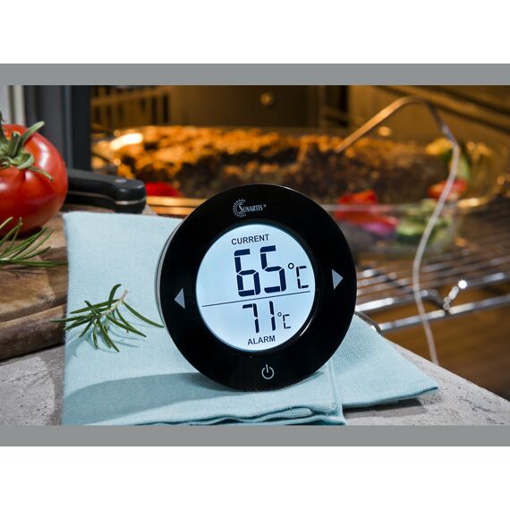 Sunartis Digitale Huishoud- En Barbecue Thermometer Zwart