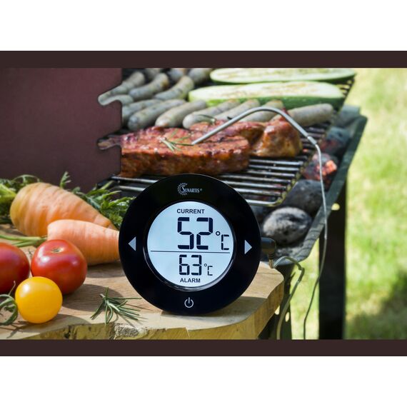 Sunartis Digitale Huishoud- En Barbecue Thermometer Zwart