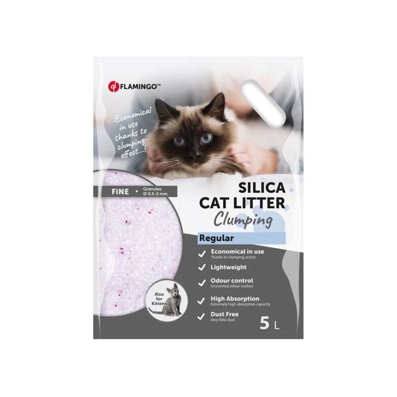 Kattenbakvulling Silica Fijn Klonterend 5L