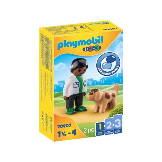 Playmobil 70407 Dierenarts Met Hond