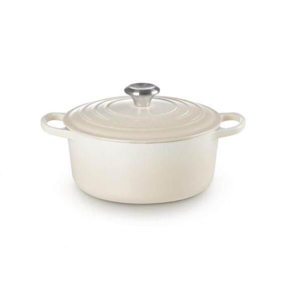 Lc Ronde Stoofpan 22Cm Meringue