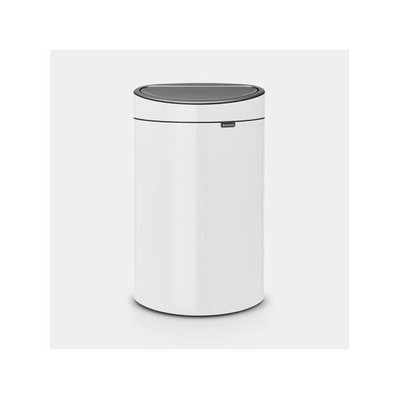 Touch Bin Afvalemmer 40L White