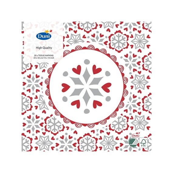Duni Serviet 33X33Cm 20 Stuks Scandi