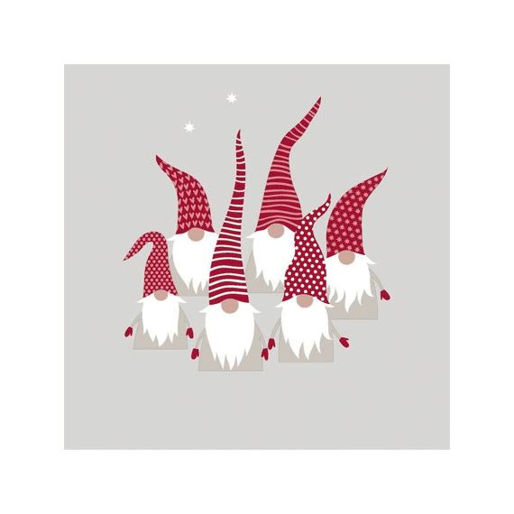 Duni Serviet 33X33Cm 20 Stuks Scandic Santas