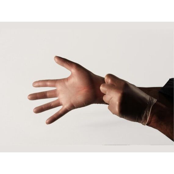 Handschoen Vinyl/20St 4.5G Pwd X-Large 2010