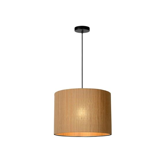 Lucide Magius Hanglamp Rotan E27/40W Zwart/Natuurkleur