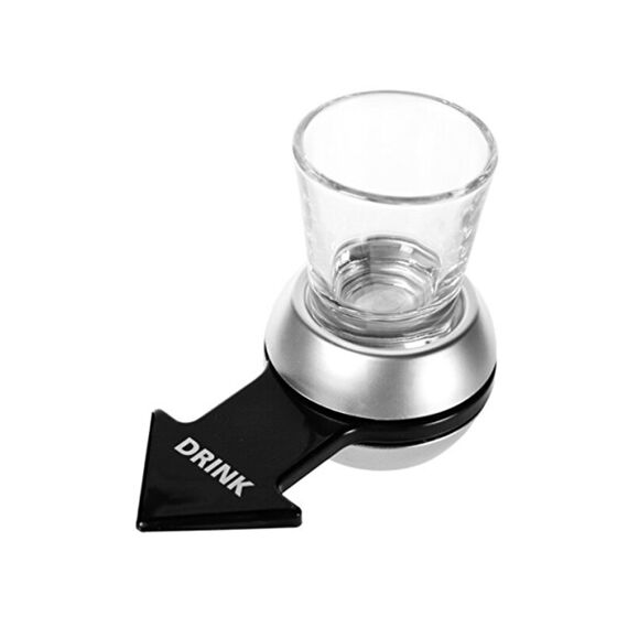 Spin The Arrow Drankspel Met 1 Shot Glass