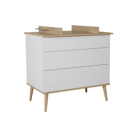 Quax Flow Extensie Commode  White & Oak