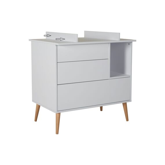 Quax Cocoon Extensie Commode  Ice White