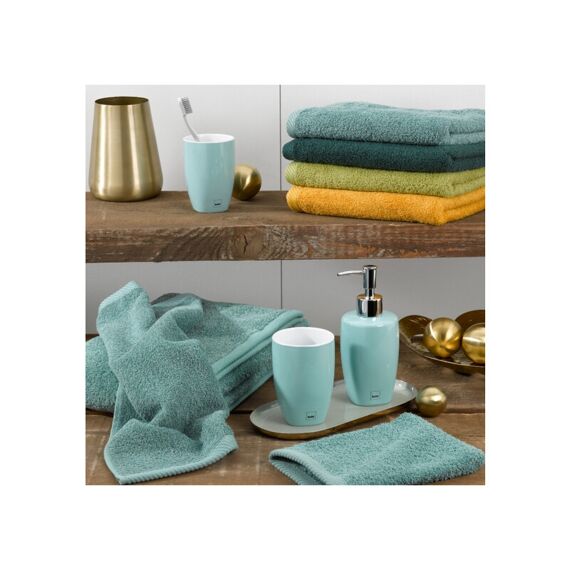 Kela Bath Towel Ladessa Green Jade