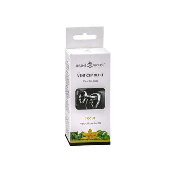 Car Scent Vent Clip Refill Focus 3St.