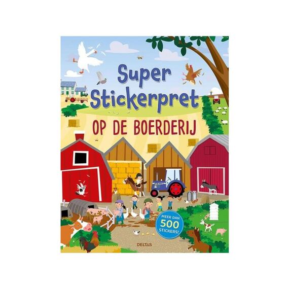 Super Stickerpret - Op De Boerderij
