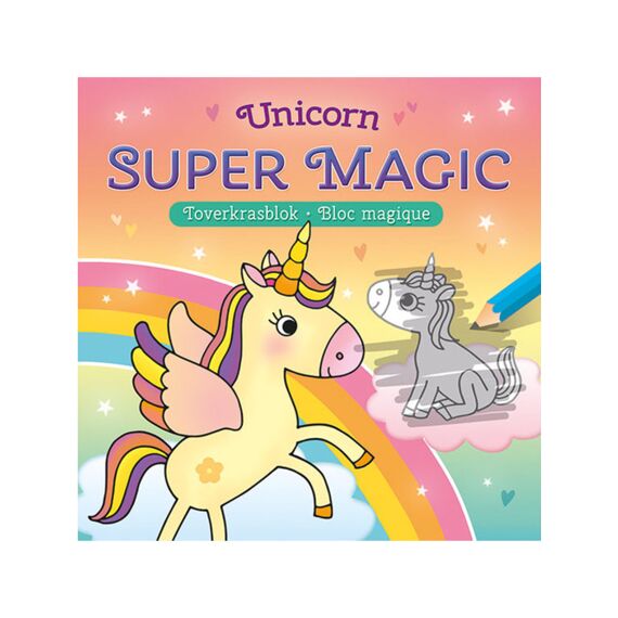 Unicorn Super Magic Toverkrasblok