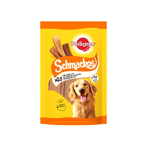 Pedigree Schmackos Gevogelte 20 Stuks