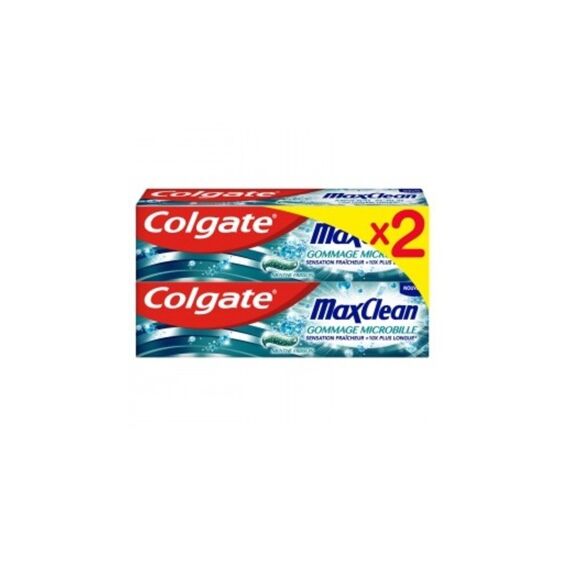 Colgate Max Clean Gommage Microbille 2X75Ml