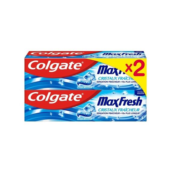 Colgate Max Fresh Cooling Crystals 2X75Ml