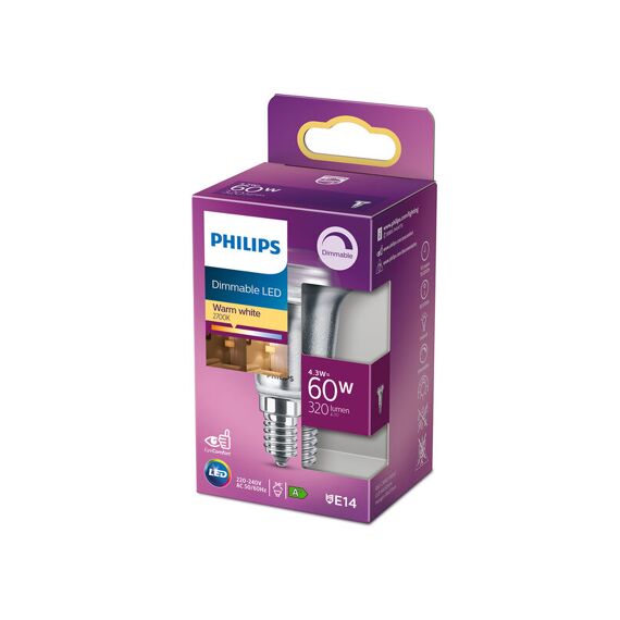 Philips Led Cla 60W R50 E14 Ww36D Rf Srt4