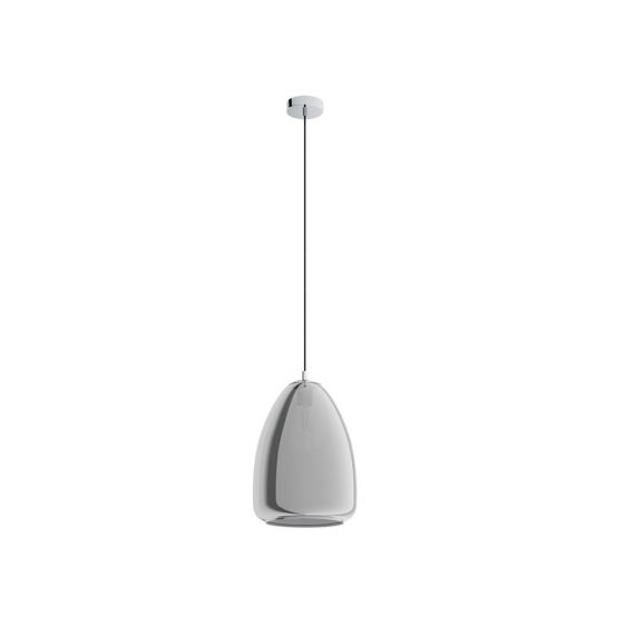 Eglo Alobrase Hanglamp In Staal, Chroom H1100Xdia300Mm