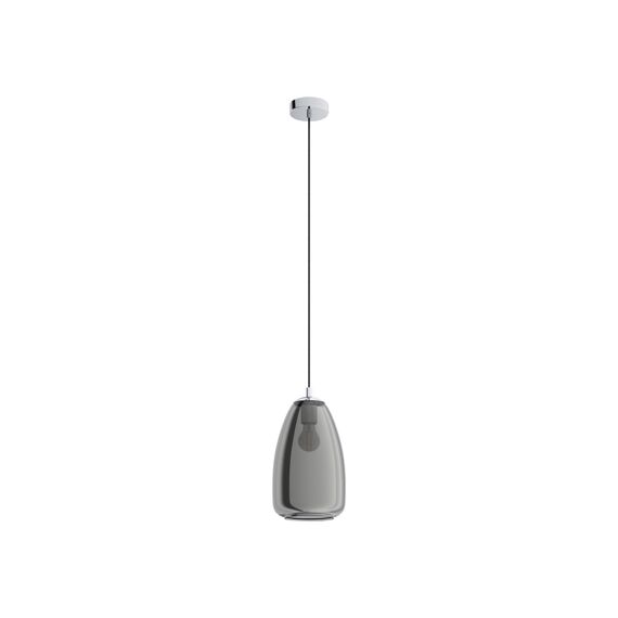 Eglo Alobrase Hanglamp In Staal, Chroom H1100Xdia200Mm