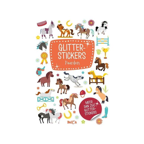 Glitterstickers Paarden