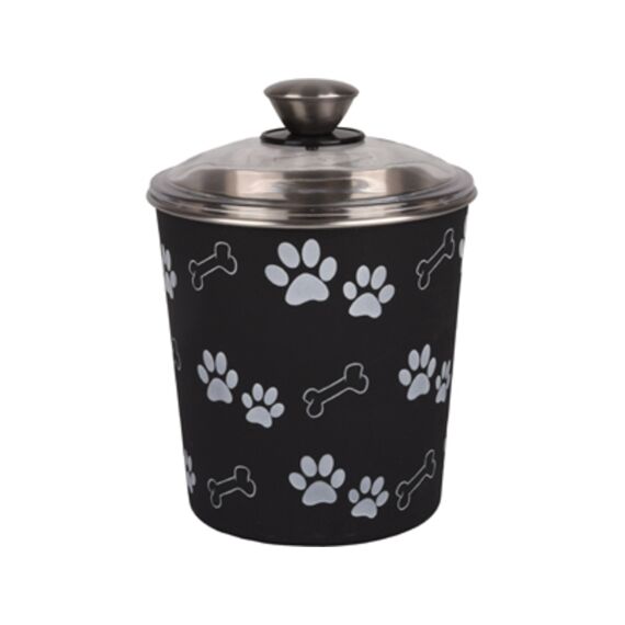 Snackpot Met Deksel Kena Zwart 15Cm 1900Ml