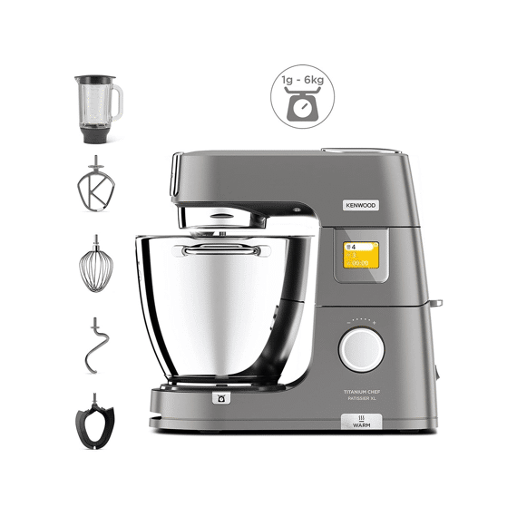 Kenwood Kekwl90.124S I Robot Titanium Chef Patissier Xl