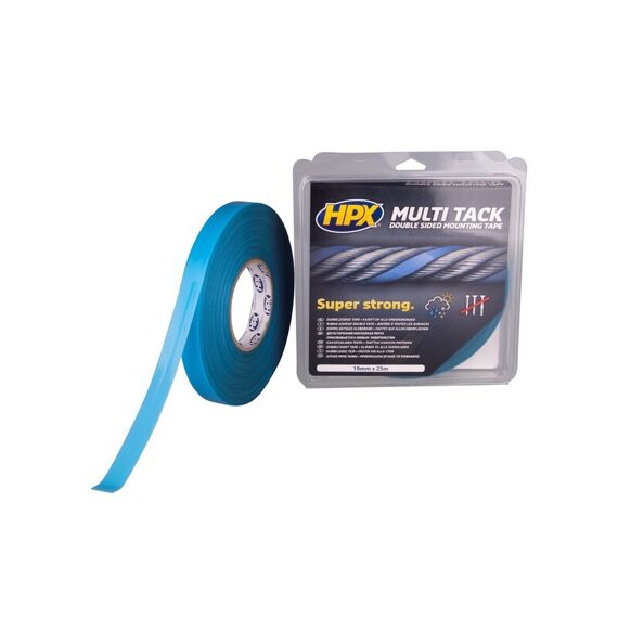 Hpx Dubbelzijdige Multi-Tack Tape 19Mmx25M