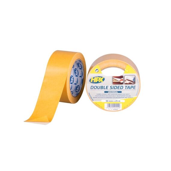 Hpx Dubbelzijdige Universele Tape Wit 50Mm X 25M