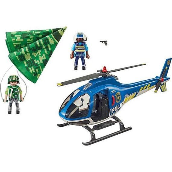 Playmobil 70569 Politiehelikopter: Parachute-Achtervolging