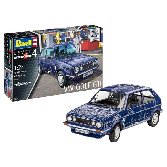 Revell 07673 Vw Golf Gti Builders Choice